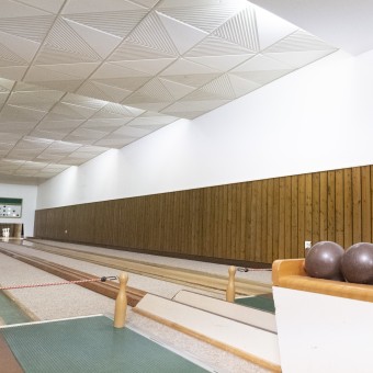 Kegelbahn im Hotel & Restaurant Berghof Almendorf