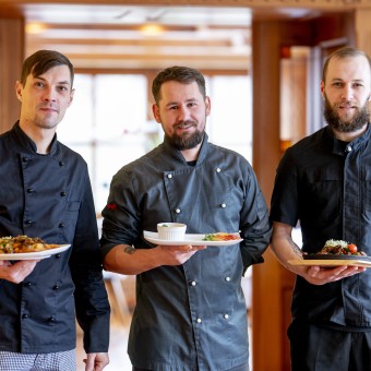 Küchenteam des Hotel & Restaurant Berghof Almendorf