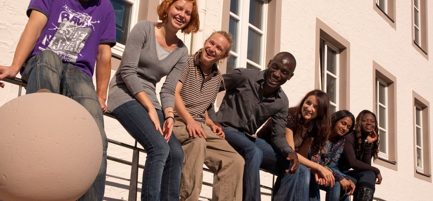 Studenten des Wohnheim Heinrich-von-Bibra-Platz